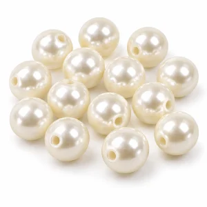 Ivory ABS Imitation Pearl Beads representative product appearance
