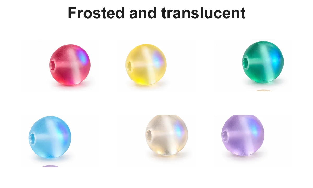 Frosted surfaces with shifting reflections