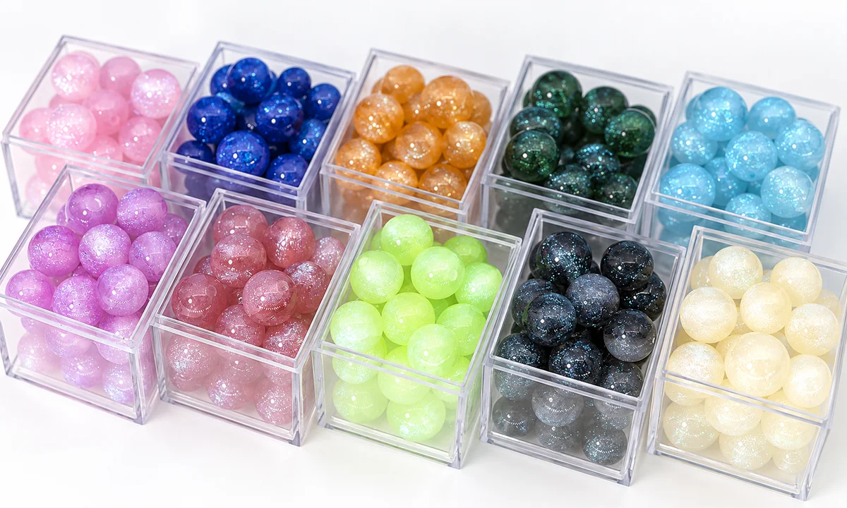 Choose a color and bead size